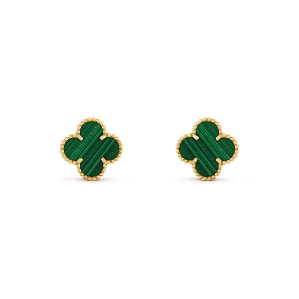 Boucle d’oreille Van vert