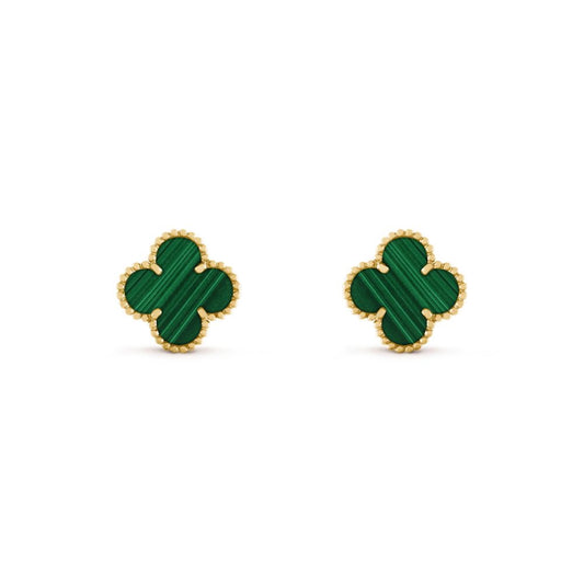 Boucle d’oreille Van vert